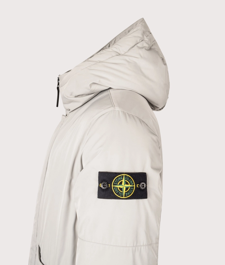 Stone Island Mens Micro Twill Down Parka